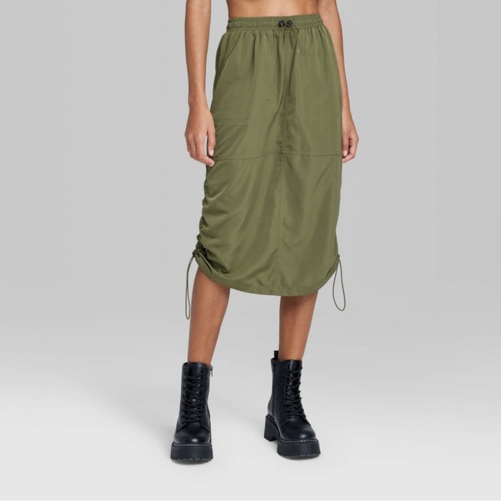 Utility Midi Skirt